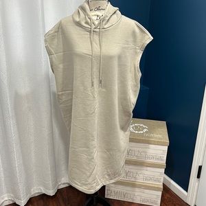 Women's Hooded Sweatshirt Dress NWT